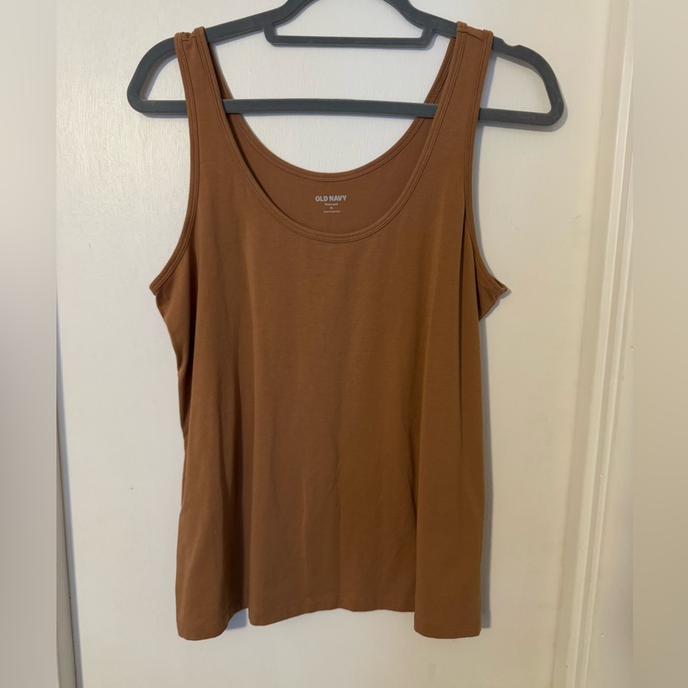 Old Navy camel first-layer basic tank top size XL